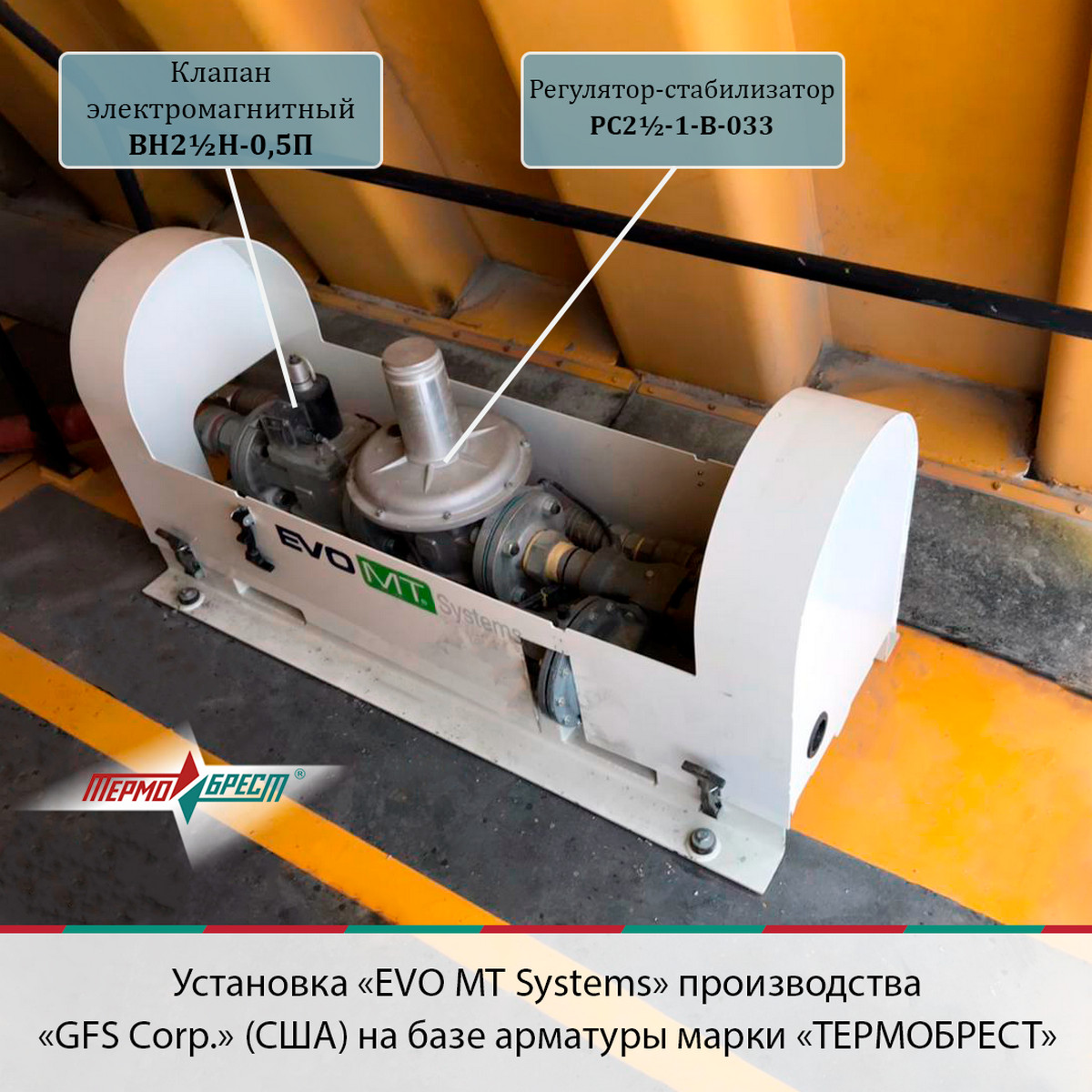 EVO MT Systems, GFS Corp. TERMOBREST